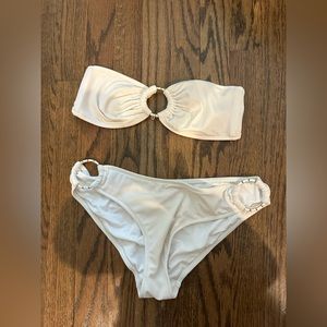 Milly White Bikini Size Small